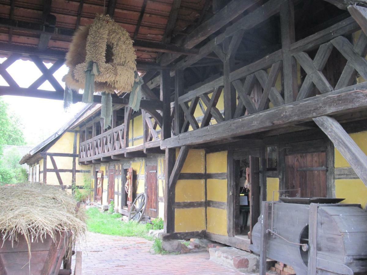 Ferienwohnung Spreewaldhaus zum Schoberplatz Lübben Exterior foto