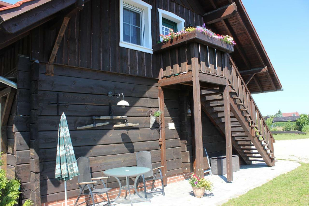 Ferienwohnung Spreewaldhaus zum Schoberplatz Lübben Exterior foto