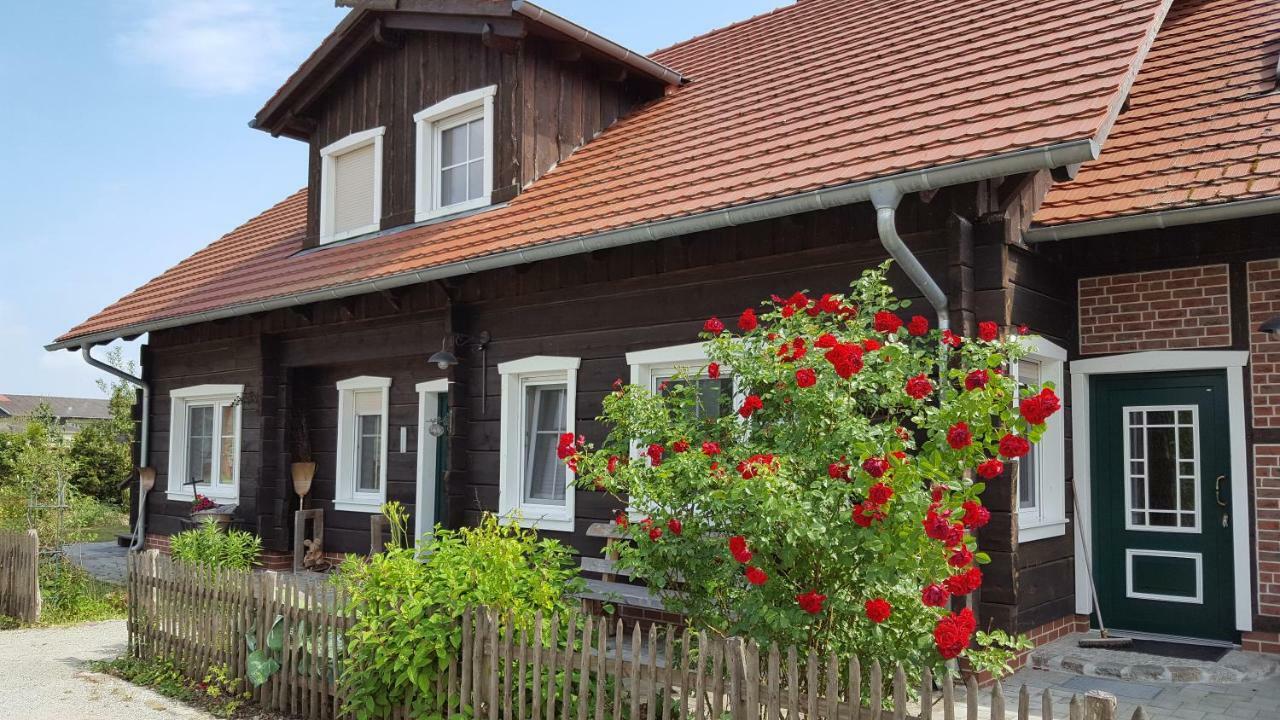 Ferienwohnung Spreewaldhaus zum Schoberplatz Lübben Exterior foto