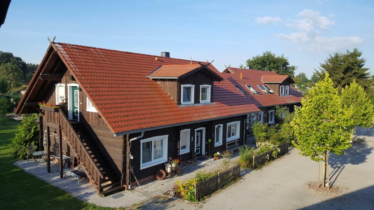 Ferienwohnung Spreewaldhaus zum Schoberplatz Lübben Exterior foto